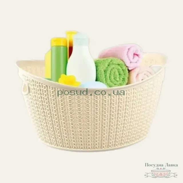 Кошик овальний 9 л Ажур Ucsan 069