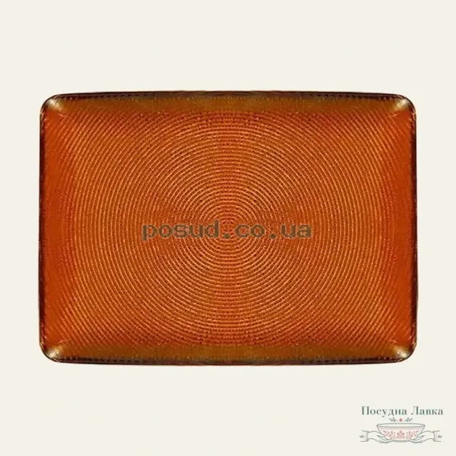 Фото товару «Блюдо прямокутне LosK Brenda Orange L0610-T8601574A, 27 см»