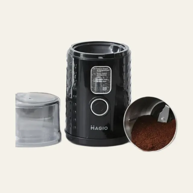 Фото товару «Кавомолка Magio MG-203 180-200 Вт, 75 г, знімна чаша»