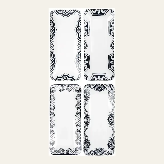Фото товару «Блюдо Limited Edition PROVENCE, прямокутне, 30 × 13,5 см, в асортименті, E1701»
