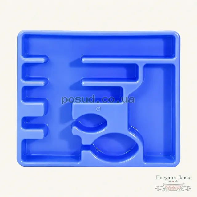 Лоток для столових приладів Горизонт великий 35 × 30 см, 03018-GR
