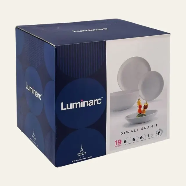 Фото товару «Сервіз Luminarc Diwali Granit 19 предметів, 2920P»