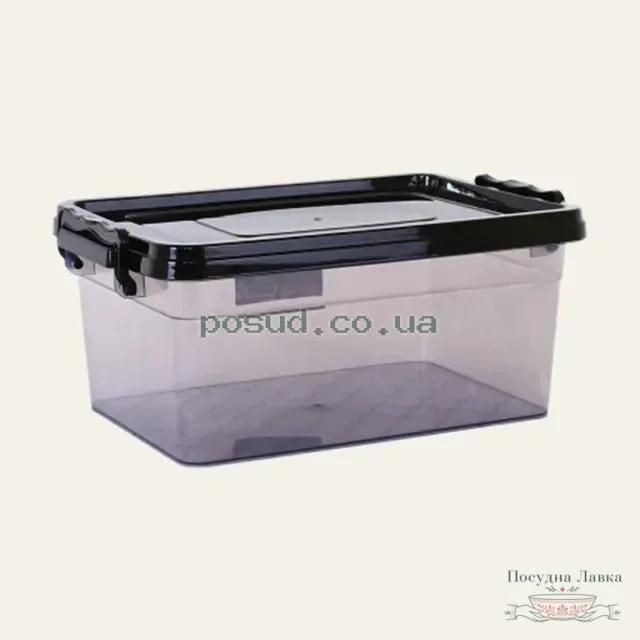 Контейнер Asude Plastik ASD142, 10 л, прозорий