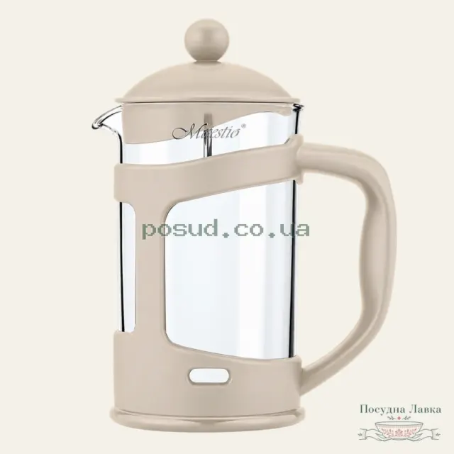 Френч-прес Maestro MR-1665-1000-IVORY, 1 л, айворі