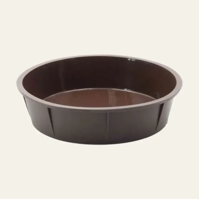 Форма кругла силіконова для випікання Lessner Chef Choco 10249, 24 × 24 × 5 см