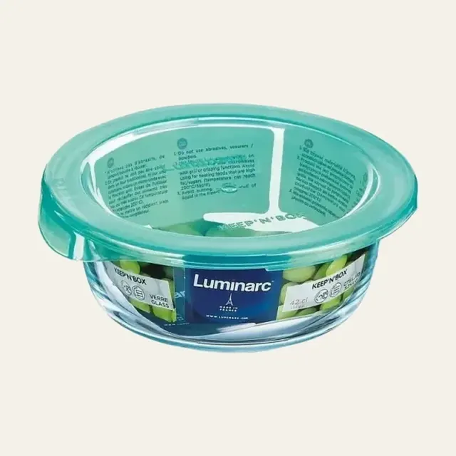 Фото товару «Судок круглий Luminarc Keep’n Box, 420 мл кришка, P5525»