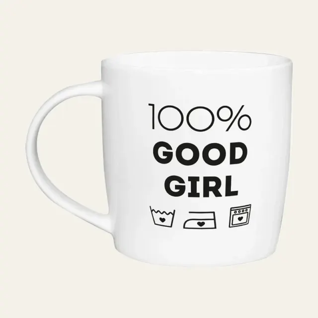 Кухоль Kvarta, 360 мл, «Good girl», бочка, у подарунковій коробці, 1815