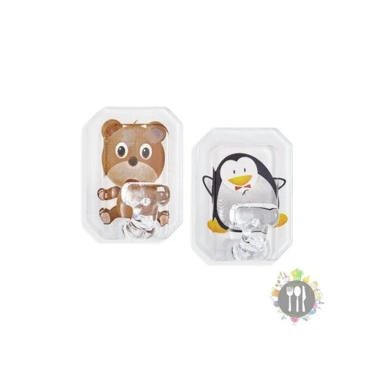 Фото товару «Гачки Bager BG-206 Animals 2 MIX пластикові»