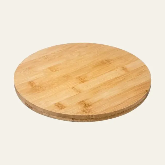 Блюдо Wilmax Bamboo, кругле поворотне, 30,5 × 4 см, WL-771079