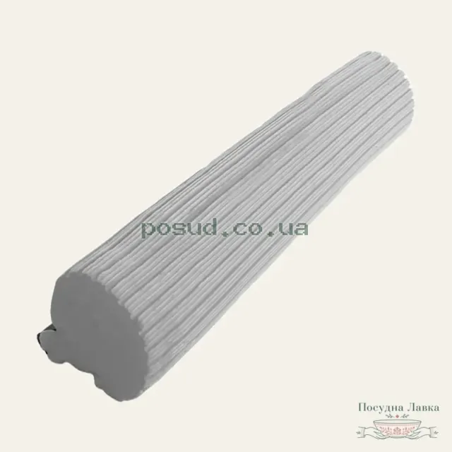 Фото товару «М’яка PVA-губка для швабри Eco Fabric EF-2527-SG, 27 см, сіра»