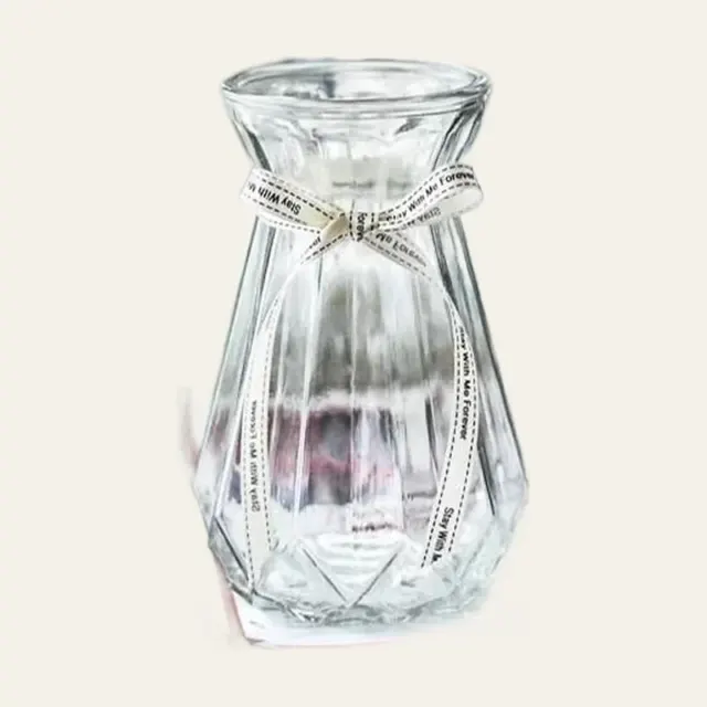 Фото товару «Ваза VIVA PURL, 20 см, прозора»