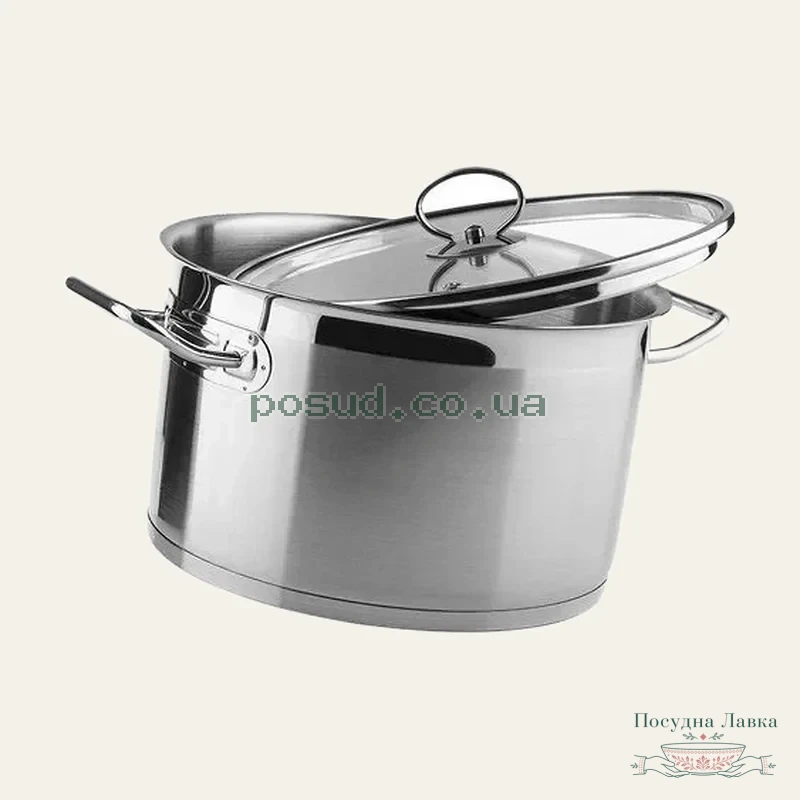 Каструля Vinzer Universum Pro 6,5 л, зі скляною кришкою, 50064