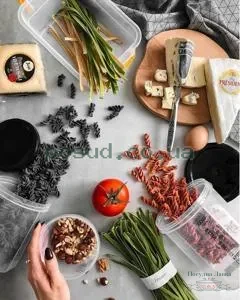 Фото товару «Ємність для сипучих продуктів «Народний продукт» 107, 0,65 л»