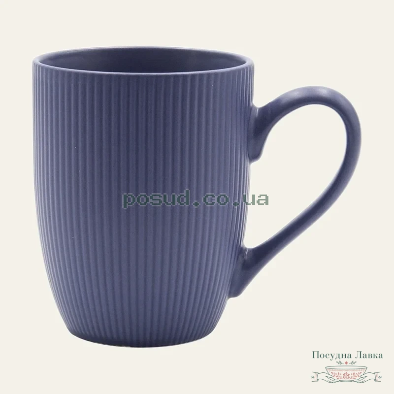 Фото товару «Кухоль керамічний Milika DecagonColorPurple, 350 мл, M0420-MG350-CDB»