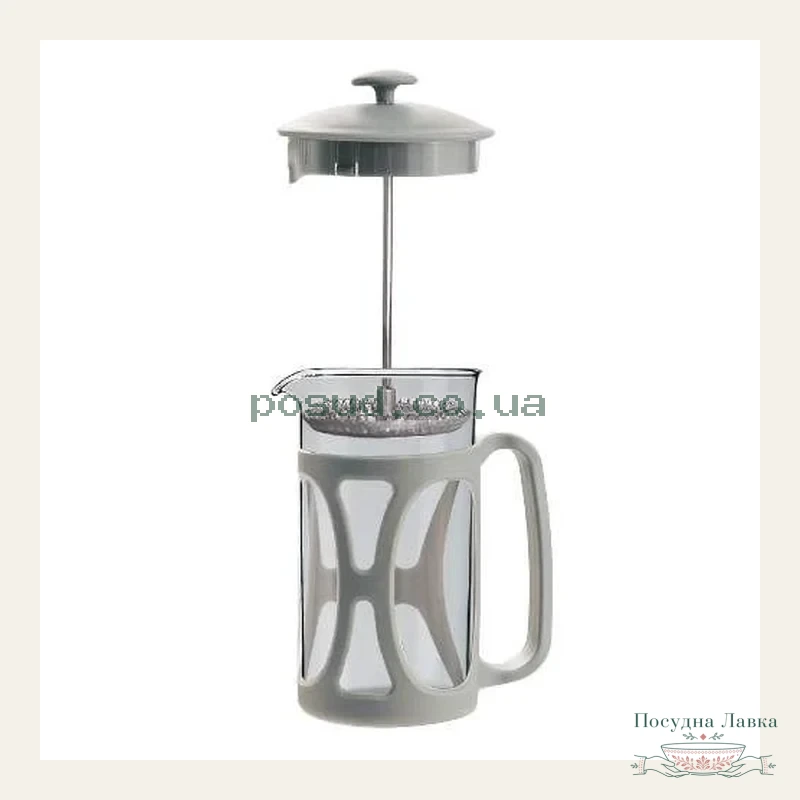 Фото товару «Заварник Maestro 1663-1000-GRAY-MR, прес, кава, чай (1,0 л)»