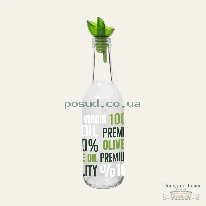 Фото товару «Пляшка для олії Herevin Coloured Oil Bottle-Organic Olive Oil 0,33 л»