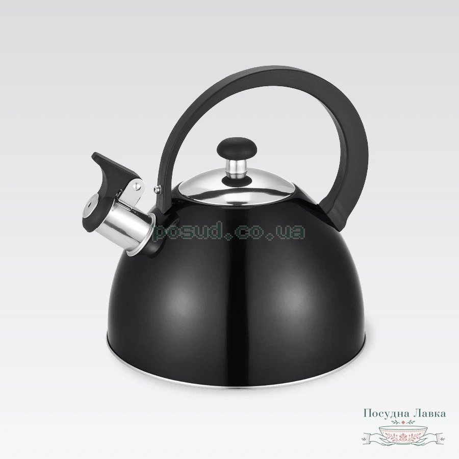 Фото товару «Чайник металевий Maestro MR-1302-BLACK, 2,5 л»