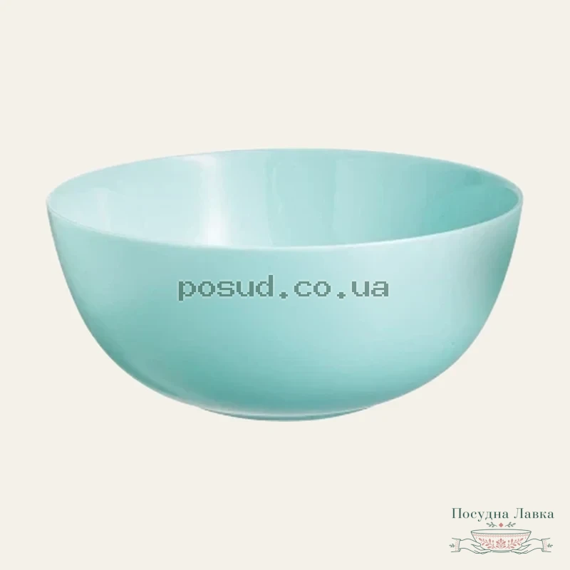 Салатник Luminarc Diwali Light Turquoise P2615, Ø 21 см, 2,1 л