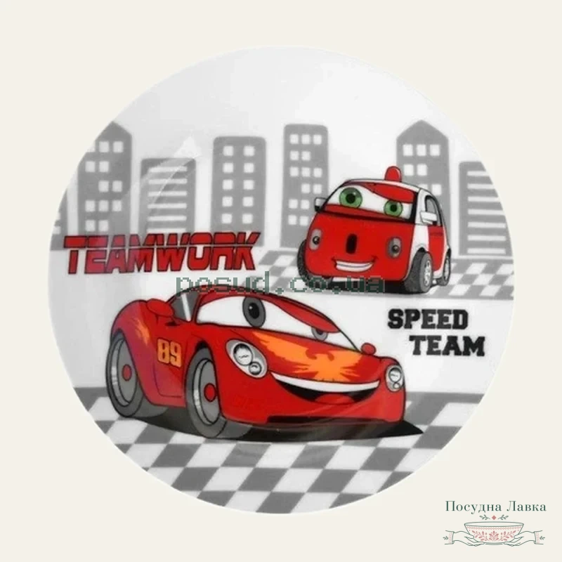 Фото товару «Тарілка обідня Limited Edition CARS, 18 см»