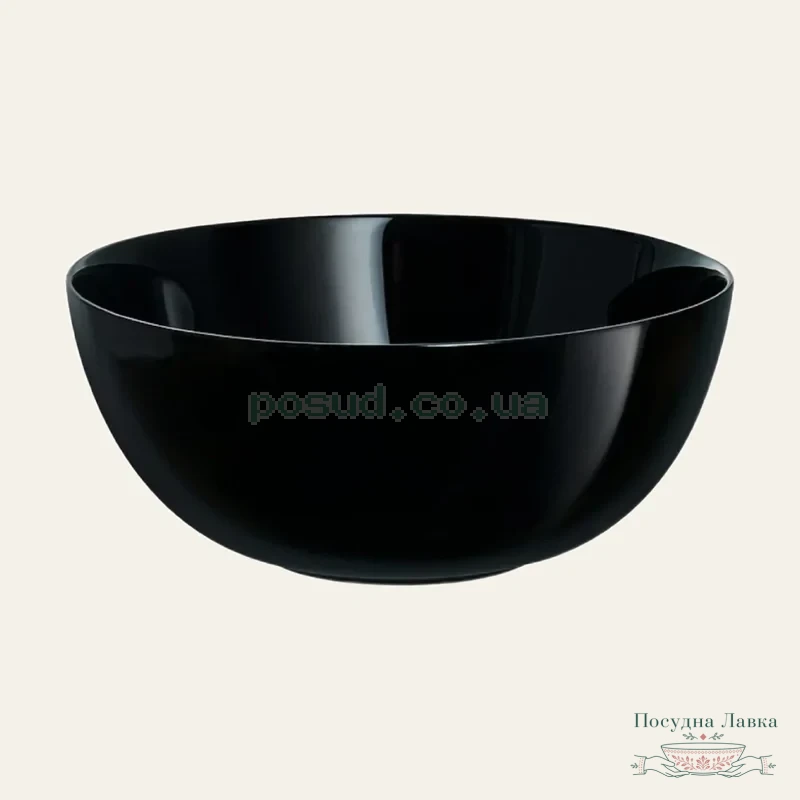 Салатник Luminarc DIWALI BLACK, Піала, 21 см, P0790