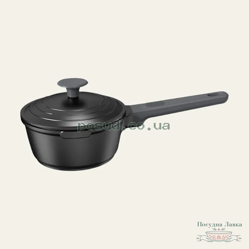 Фото товару «Ківш IQ Be Creative IQ-4047-16, 1,3 л, 16 см, з кришкою»