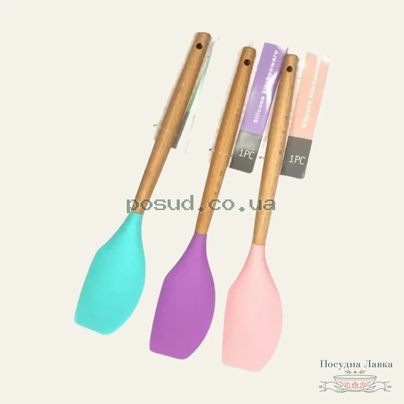 Лопатка силіконова Benson Bamboo 31,5 см, 7-805
