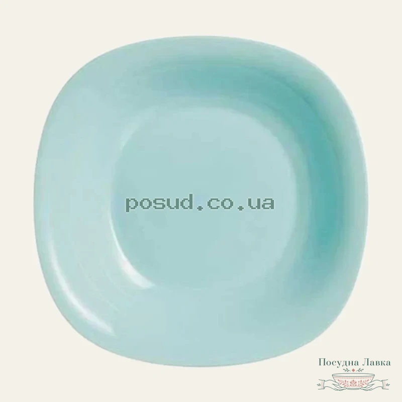 Фото товару «Тарілка супова Luminarc CARINE LIGHT TURQUOISE, 21 см»