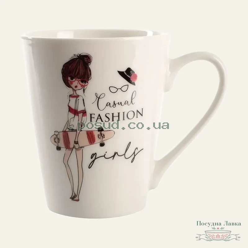 Фото товару «Чашка Limited Edition FASHION GIRL D, 300 мл, B02-T3977D»