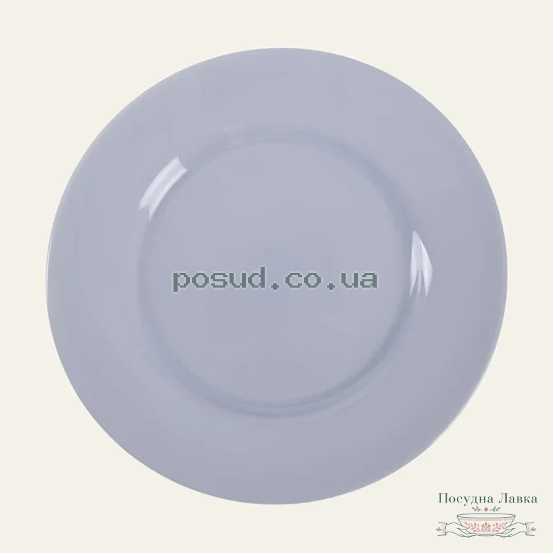 Фото товару «Тарілка обідня Luminarc PLUMI GRANIT, 24 см»