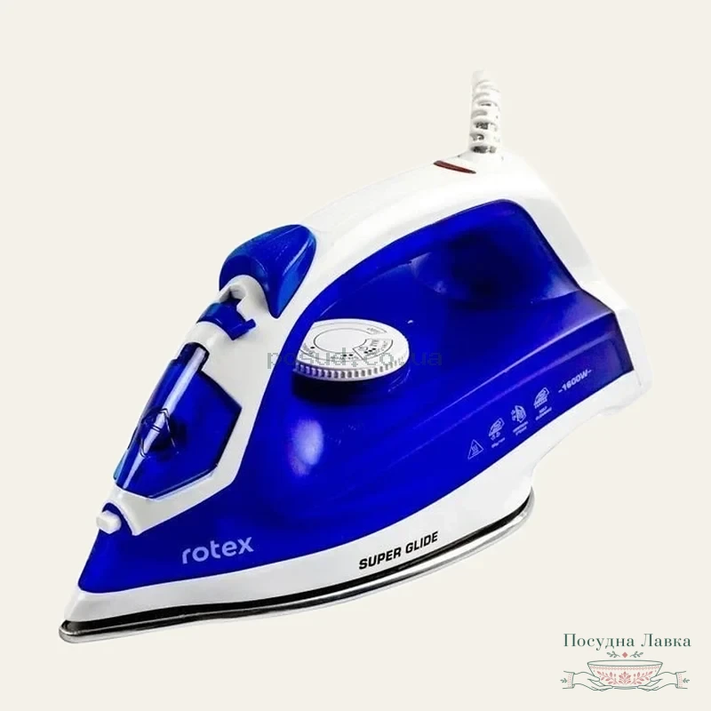 Фото товару «Праска Rotex RIC20-S Super Glide, 2200 Вт, підошва з нержавіючої сталі»