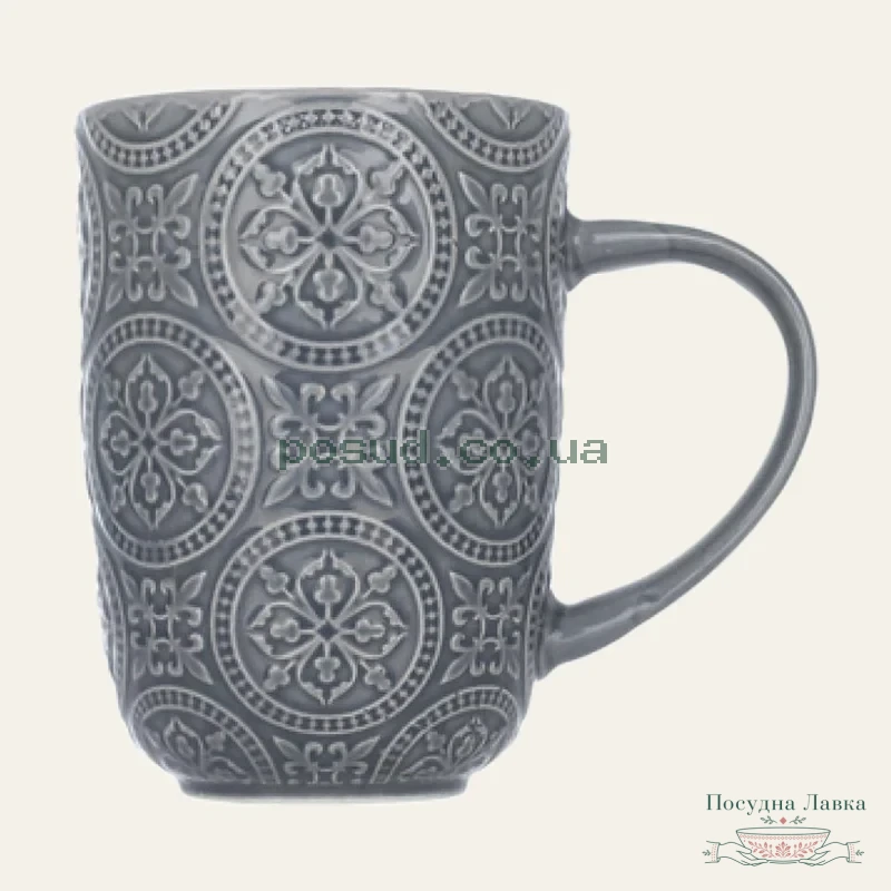 Фото товару «Чашка Limited Edition PATTERN, сіра, 410 мл»
