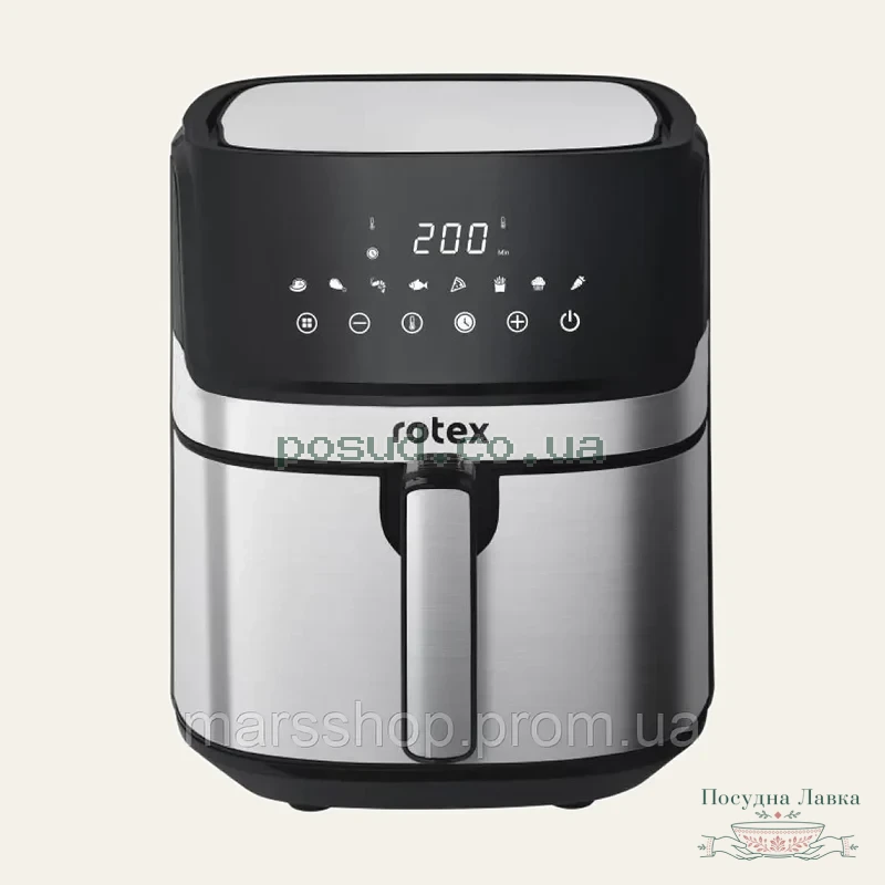 Фото товару «Мультипіч MultiFry ROM 680-XL 1700 Вт 6 л (об’єм кошика 5 л) Rotex»