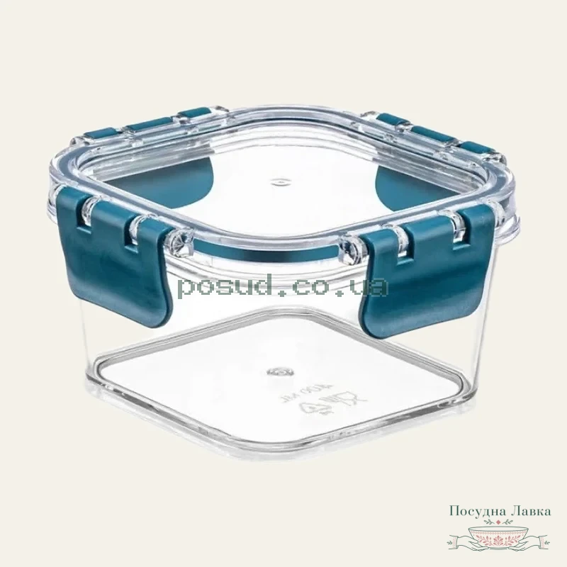 Фото товару «Контейнер пластиковий Idea Home 00794 Chef Box MIX / квадратний 0,4 л»