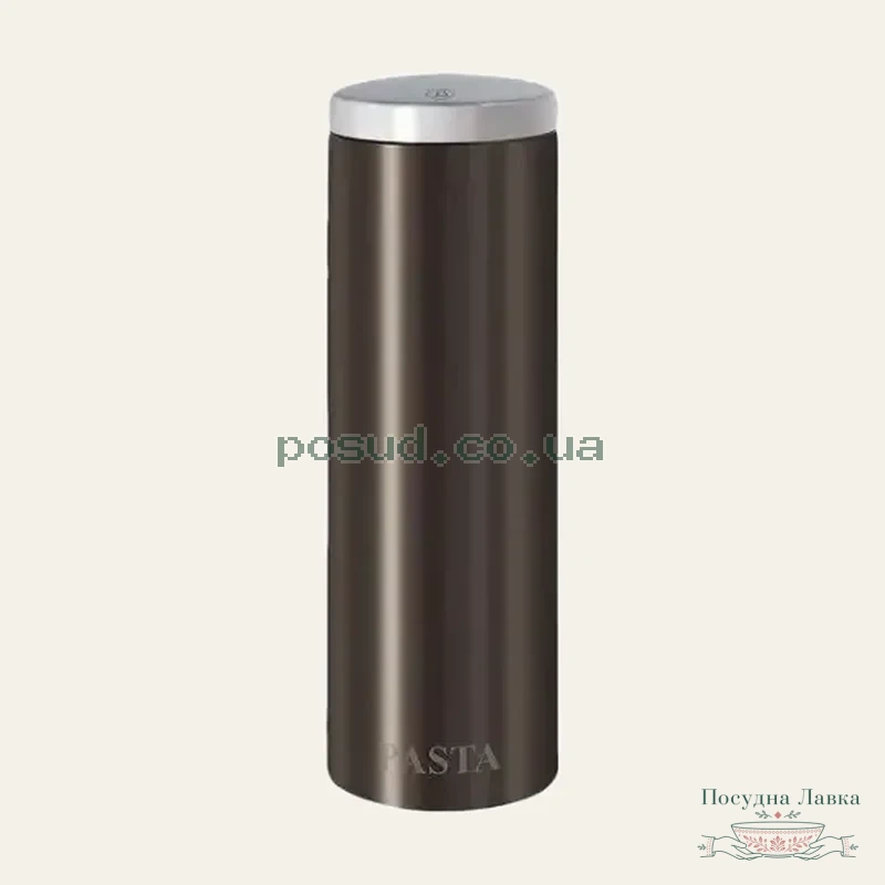 Ємність для зберігання спагеті з нержавіючої сталі Berlinger Haus CARBON 1349-BH 9,5 × 30 см