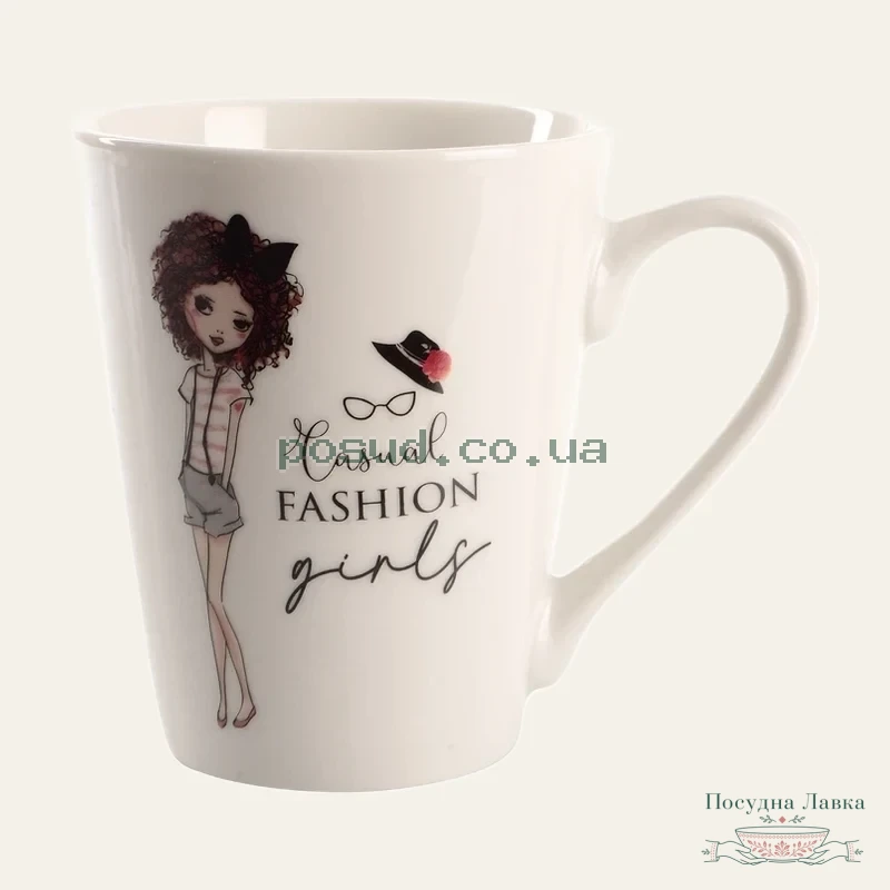 Чашка Limited Edition FASHION GIRL B, 300 мл, B02-T3977B
