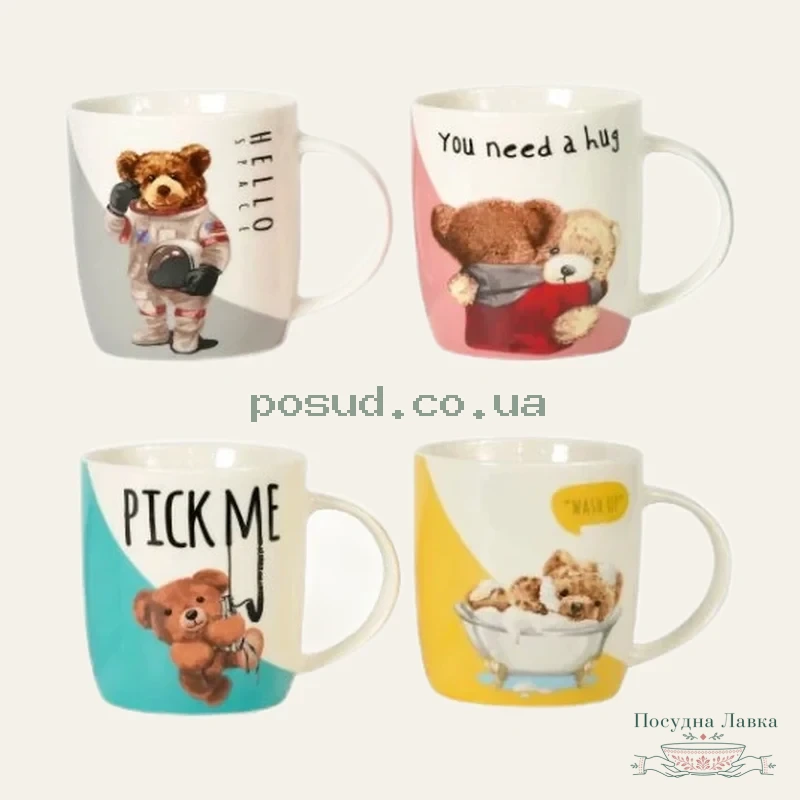 Фото товару «Чашка Limited Edition TEDDY, 360 мл в асортименті, MCO21-1»