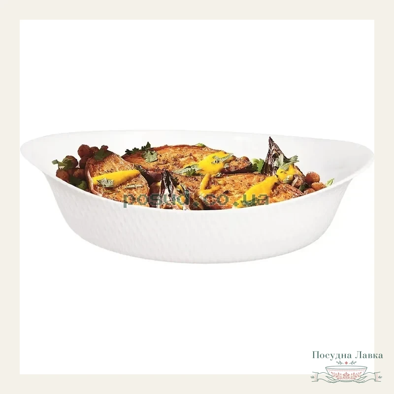 Форма для запікання Luminarc Smart Cuisine Wavy V1464, овальна, 29 × 17 см