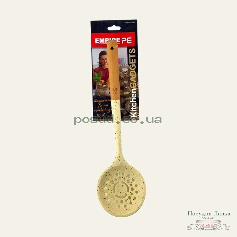 Фото товару «Шумівка Empire, силіконова, Крем 33 см»