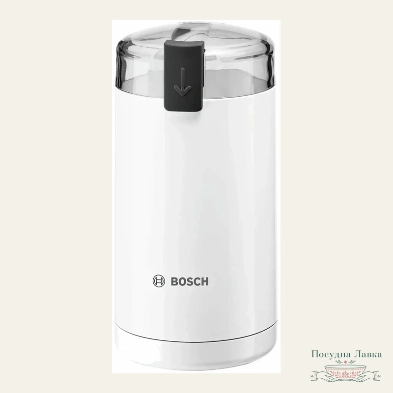 Фото товару «Кавомолка Bosch, 180 Вт, 75 г, біла»