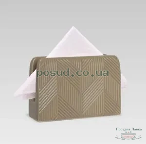 Фото товару «Серветниця Maestro Geometry Beige MR-20004-44»