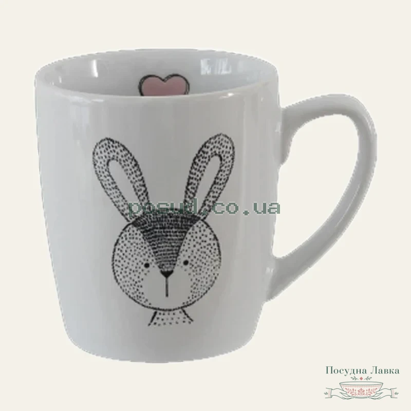 Фото товару «Чашка Limited Edition HARE 280 мл, біла»