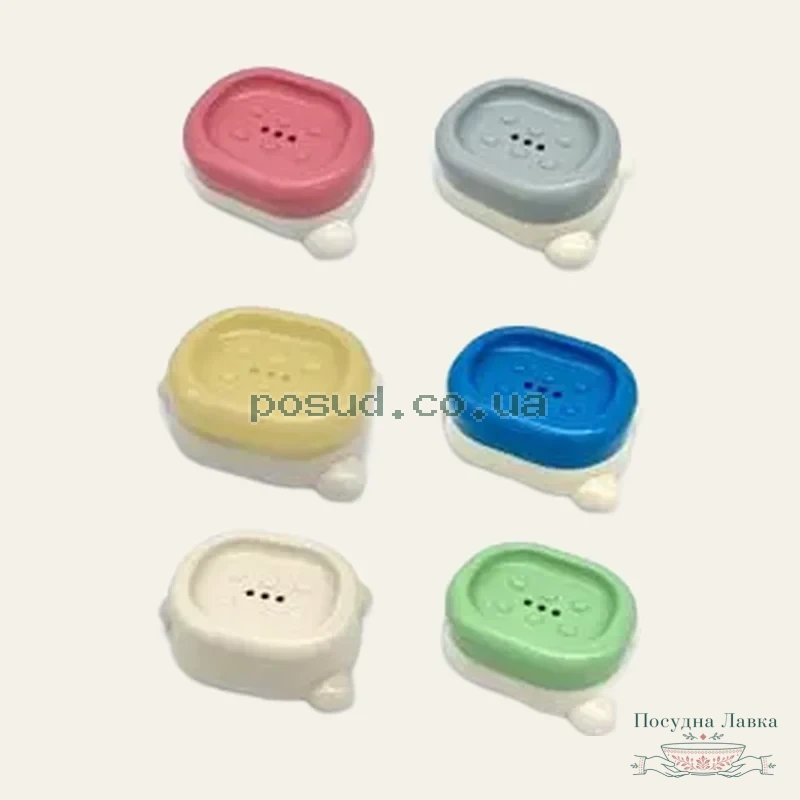 Фото товару «Мильниця «Лапка» мікс (6 шт.) R plastic»
