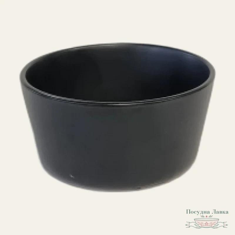 Миска S&T, керамічна, Black 800 мл