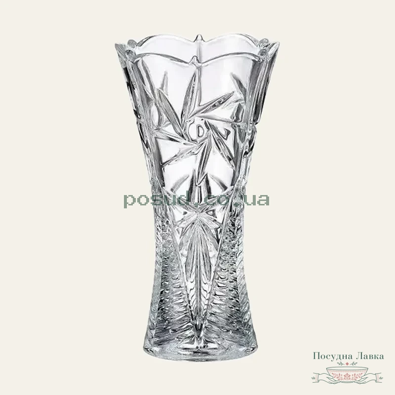 Фото товару «Ваза Bohemia Pinwheel Nova, 300 мм № 5870»