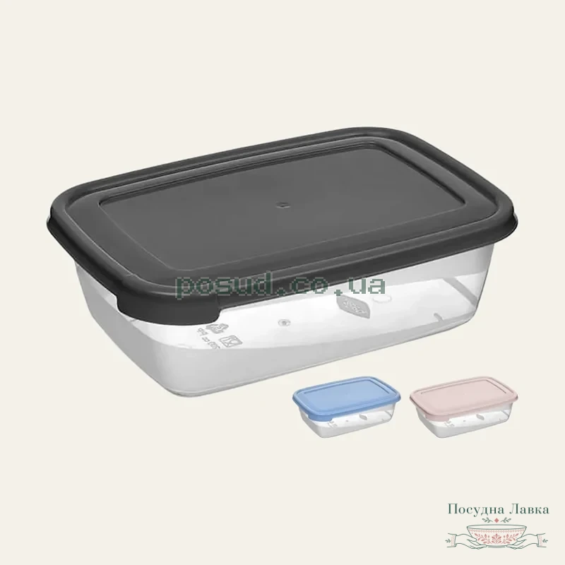 Фото товару «Контейнер пластиковий Bager BG-610 COOK&KEEP MIX / прямокутний 3 л»