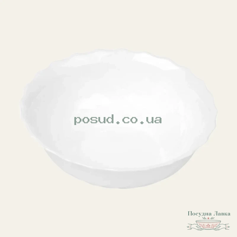Салатник Luminarc Trianon 50065, з опалового скла, Ø 16 см