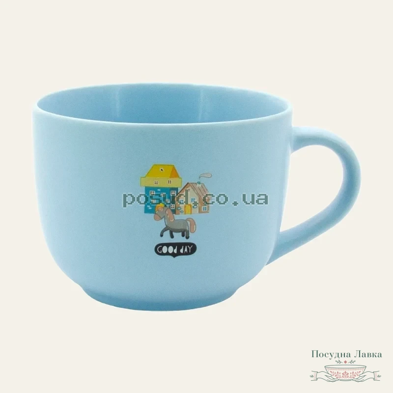 Фото товару «Кухоль порцеляновий Milika Darling Horse Jumbo, 550 мл, M0520-KLSP11-S209D»