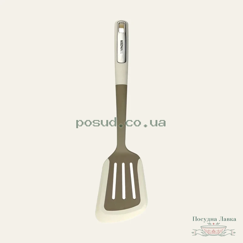 Лопатка з прорізами Vinzer SOUS-CHEF Ivory 37 × 9 см, 50692