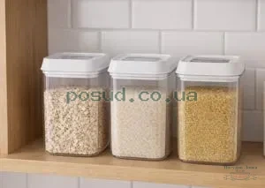 Фото товару «Ємність для сипучих продуктів R plastic, 0,9 л»