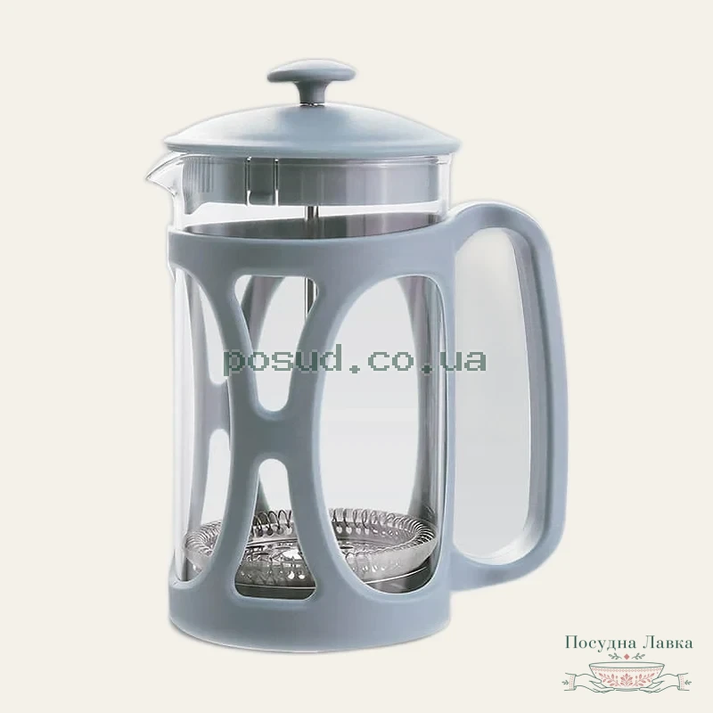 Фото товару «Заварник Maestro 1663-1000-BLUE-MR, прес, кава, чай (1,0 л)»